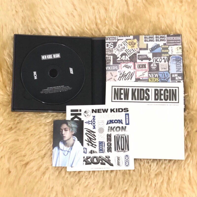 Icon Mini Album New Kids Begin (Bold Ver.) ไม่ซีล