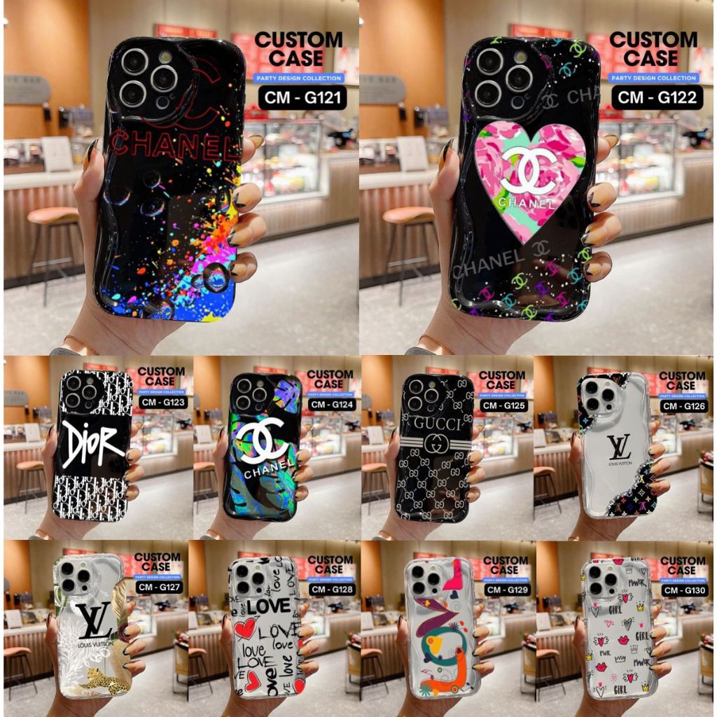 REALME 9i/9 PRO/9 PRO PLUS/8/8i/8 PRO/5/2 PRO/NARZO 50A/NARZO 50i CASE MOTIF CODE CM G0121-G0130 VEN