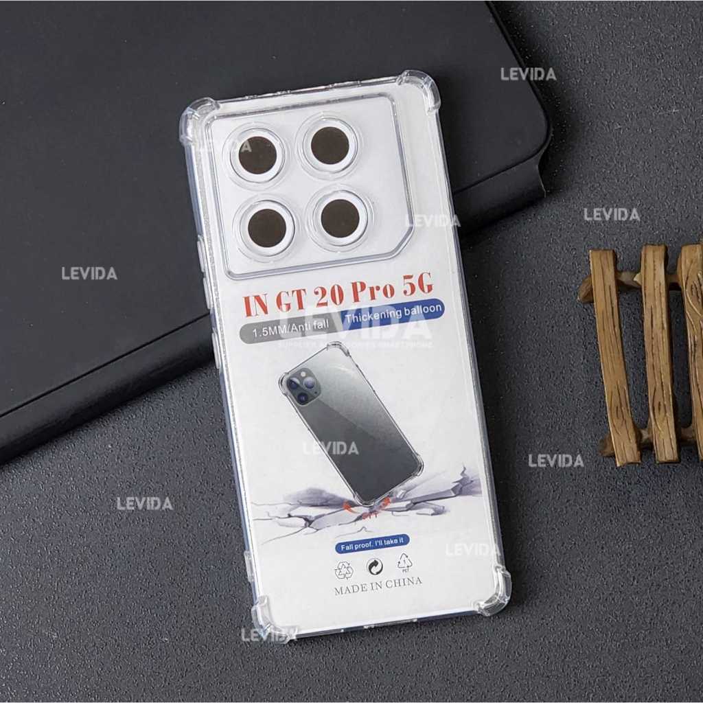 สําหรับ Infinix Gt 20 Pro Infinix Hot 40 Infinix Hot 40 Pro Soft Case ถุงลมนิรภัยเคสใสกันกระแทก Anti