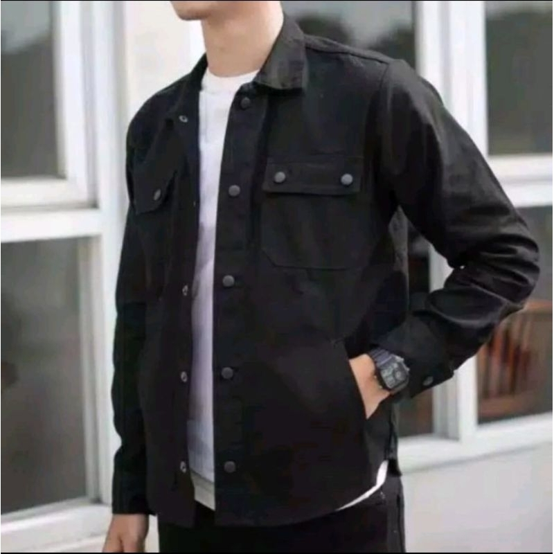 Semi PARKA Jacket TRUCKER Jacket Canvas Jacket-Mens/Women Jacket