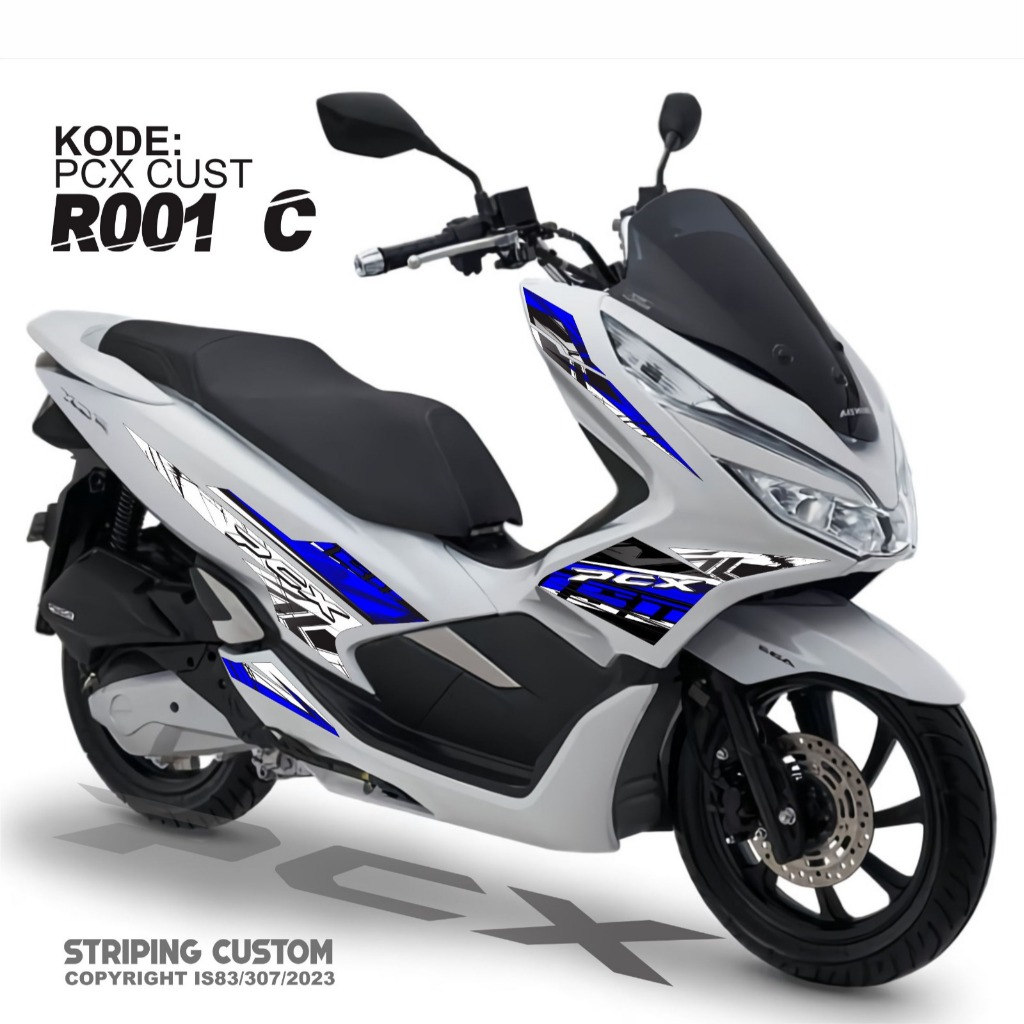 สติ๊กเกอร์ Honda Striping PCX 150 รหัส Variation R001