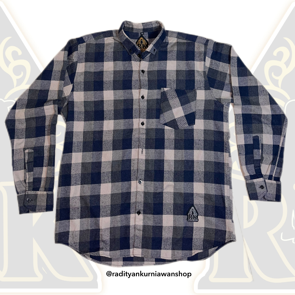 KEMEJA เสื้อเชิ้ตผ้าวูล F-16 BigSize jumbo XL