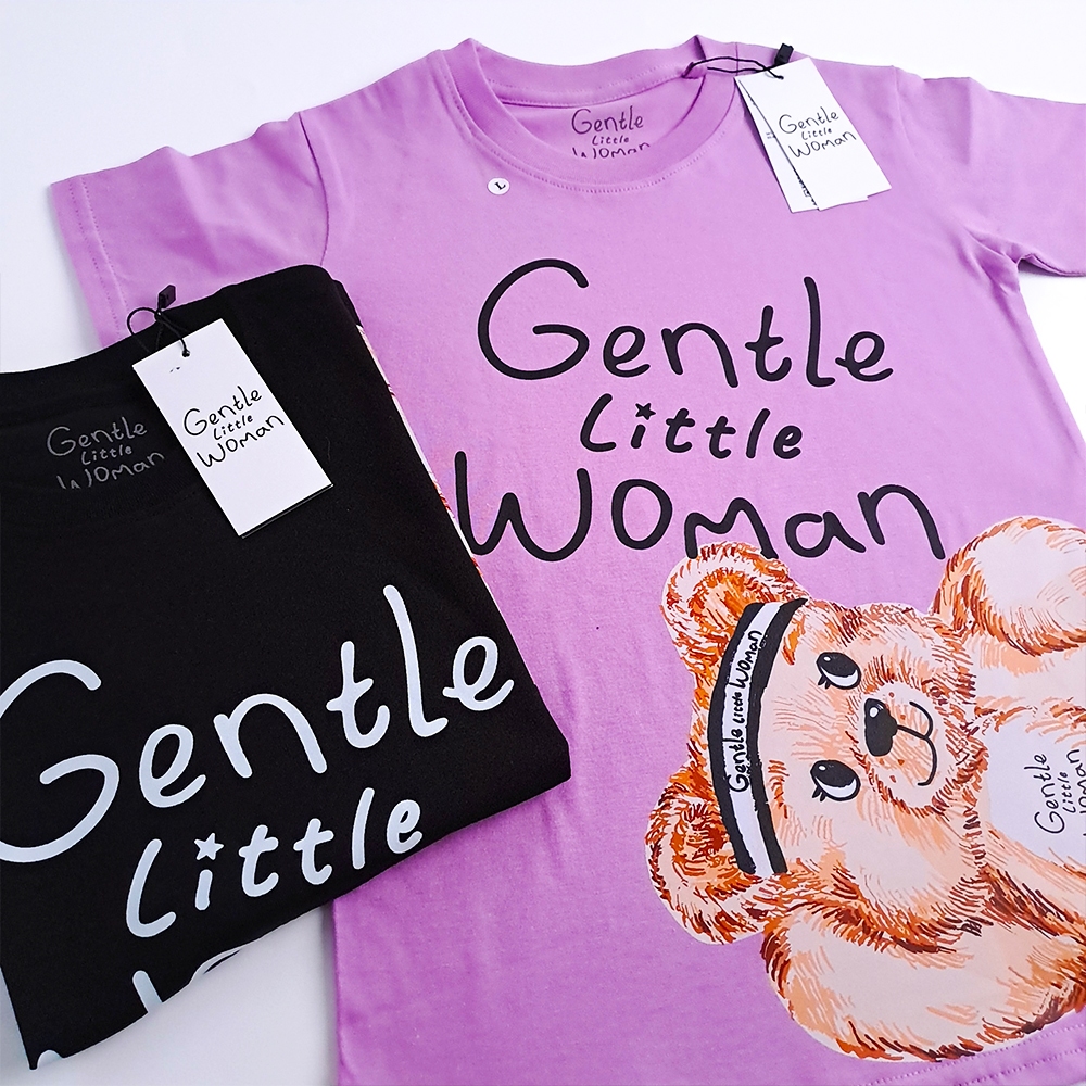 SUMMER KIDS Premium GLW CHILBEA GENTLE LITTLE WOMAN เสื้อยืดสําหรับเด็กชายและเด็กหญิง 1-12 ปี
