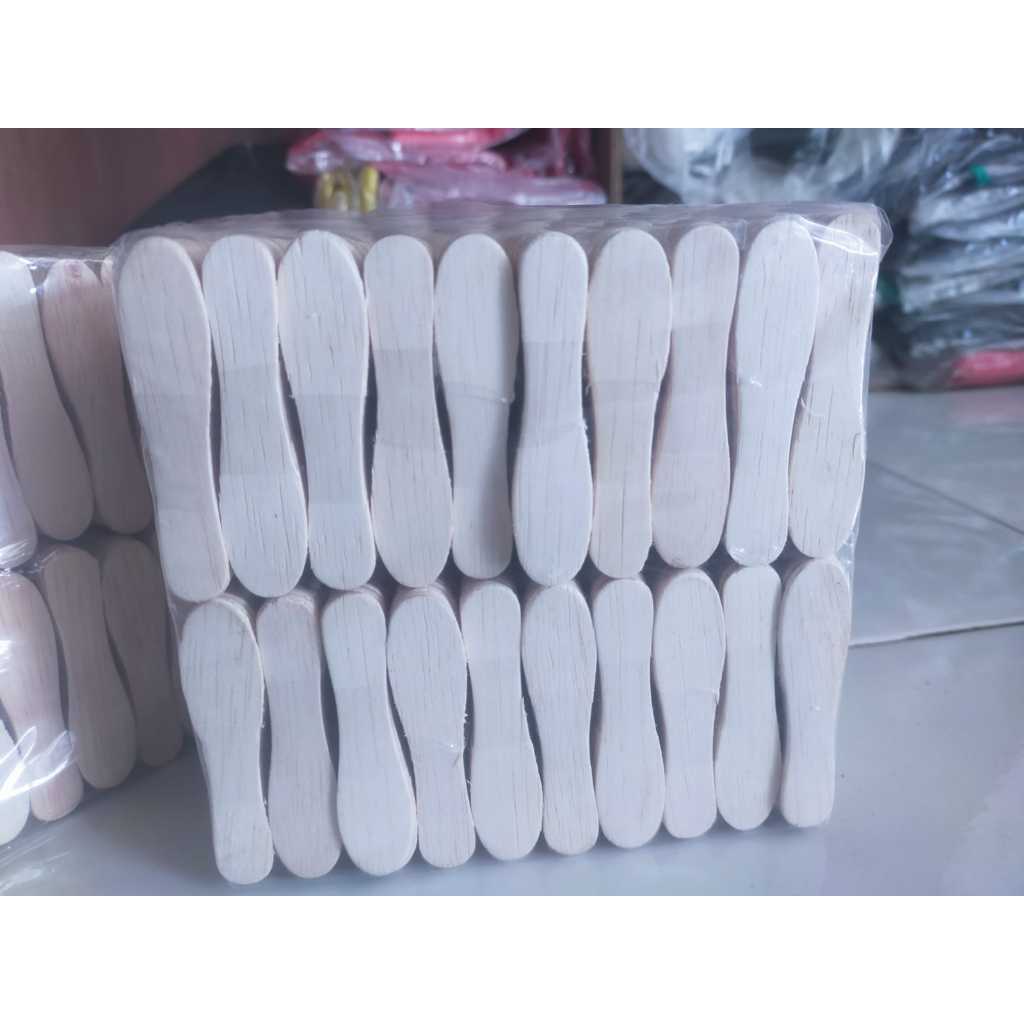 !!!!! WOODEN ICE CREAM SPOON / ICE SPOON / KANYU SPOON 1 แพ็ค มี 1000 ชิ้น