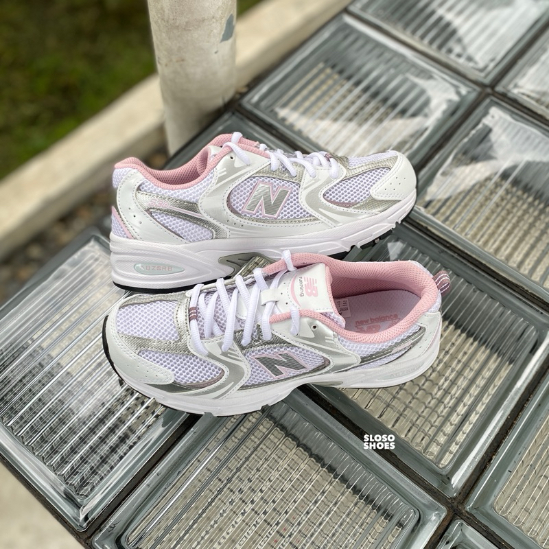 New Balance 530 White Pink Gs (GR530GK) - ของแท้ 100% / แผนที่อย่างเป็นทางการ
