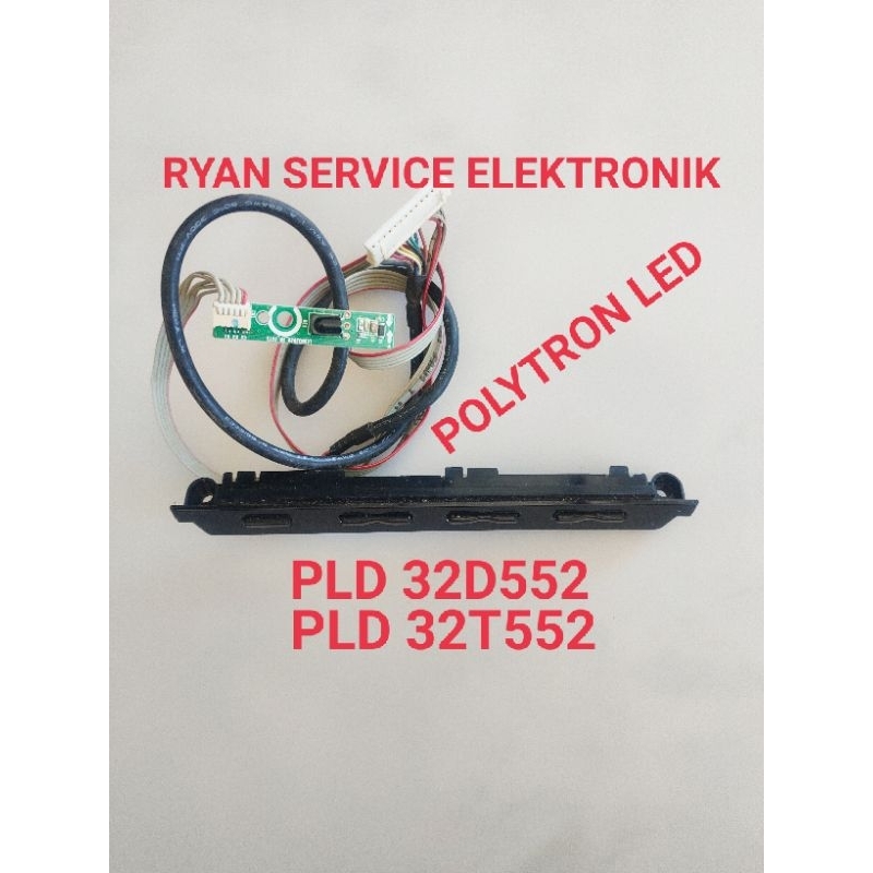 TOMBOL POLYTRON PLD 32D552 LED TV BUTTON SENSOR PLD 32T552