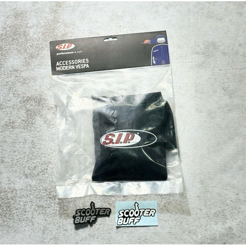 กันน้ํา SIP สีดํา Vespa Sprint Primavera S LX GTS ที่หุ้มเบาะ