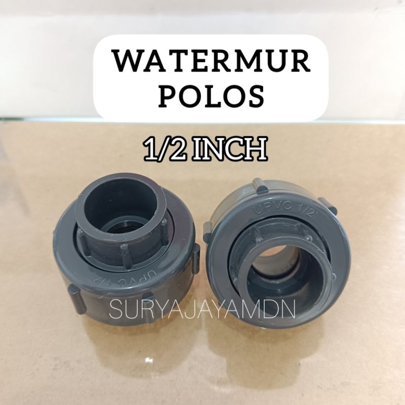 Watermur/watermoor PVC 1/2 INCH FORTEC ธรรมดาโดยไม่ต้อง DRAT 1/2 นิ้ว FORTEC