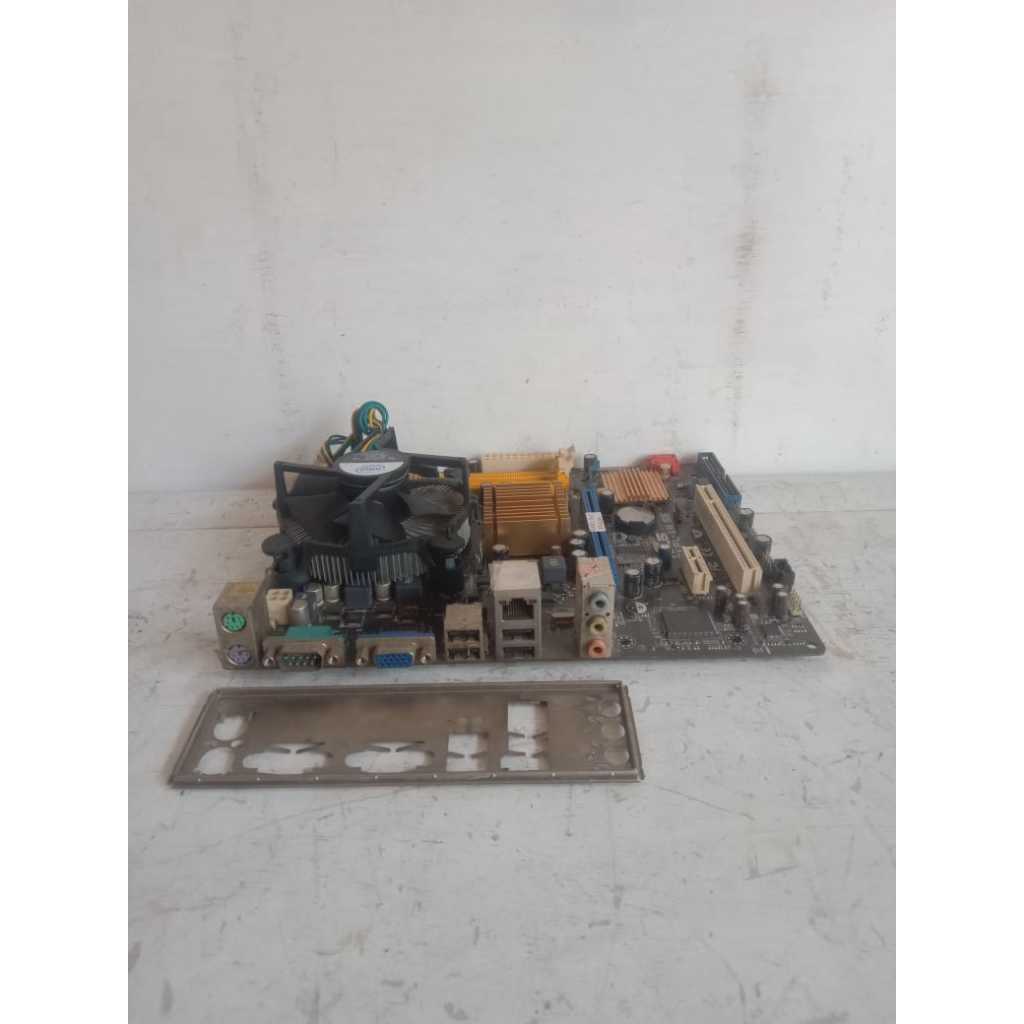 เมนบอร์ด Asus P5KPL-AM SE พร้อมโปรเซสเซอร์ DUO E 4600 core และพัดลมเดิม