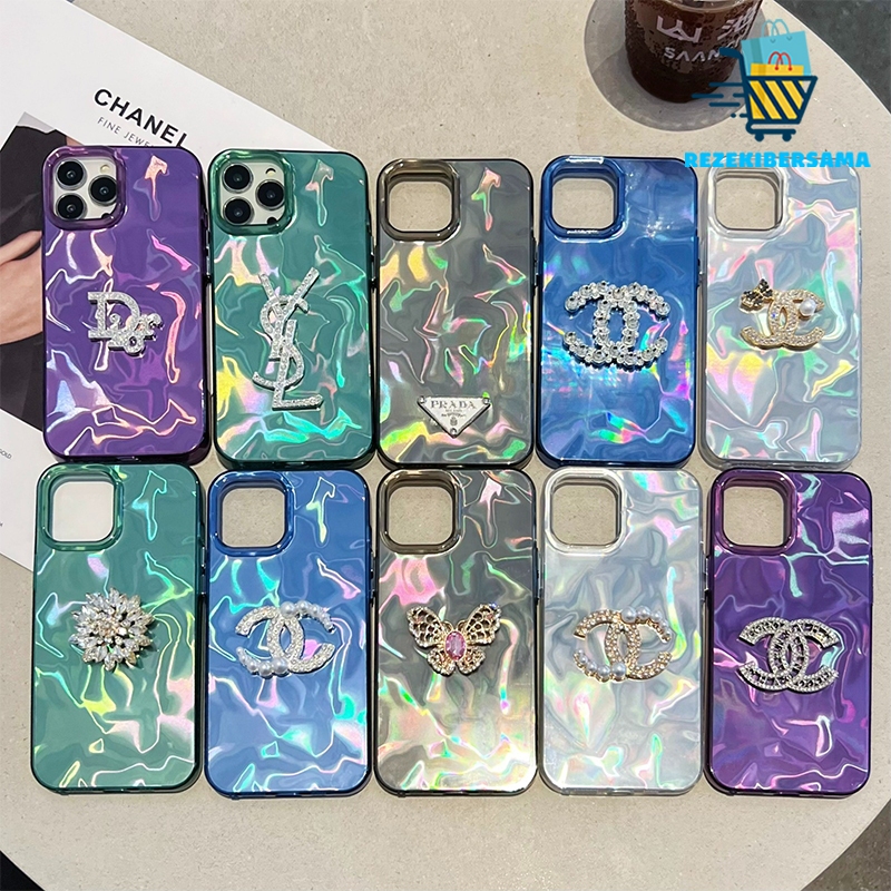 GC137-GC146 ELEGANT 3D DECORATIVE SOFTCASE สําหรับ OPPO A3S A5 A5S A7 A8 A9 A15 A16 A17 A17K A18 A31