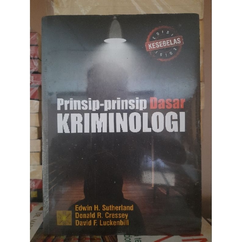 Principles OF BASIC CRIMINOLOGY ตัวแทนจําหน่ายอย่างเป็นทางการ