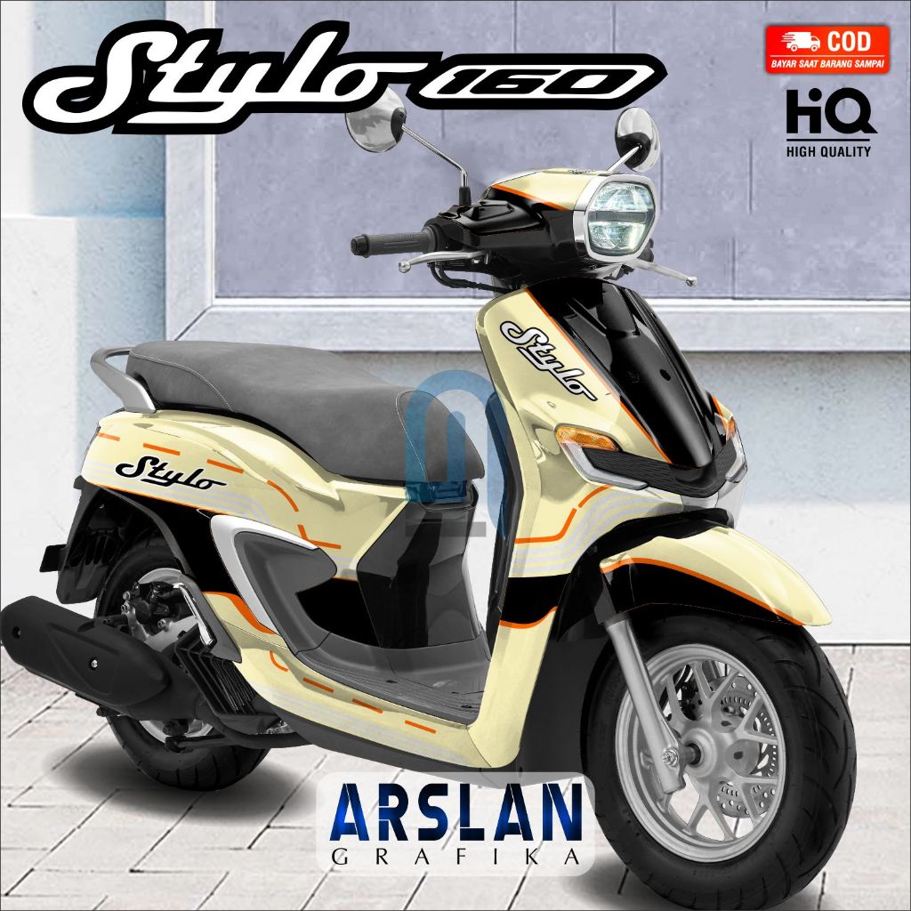 Decal Stylo 160 FullBody สติกเกอร์ Stylo 160 Full Body Striping Fullbody STYLO 160 กรอบล่าสุด