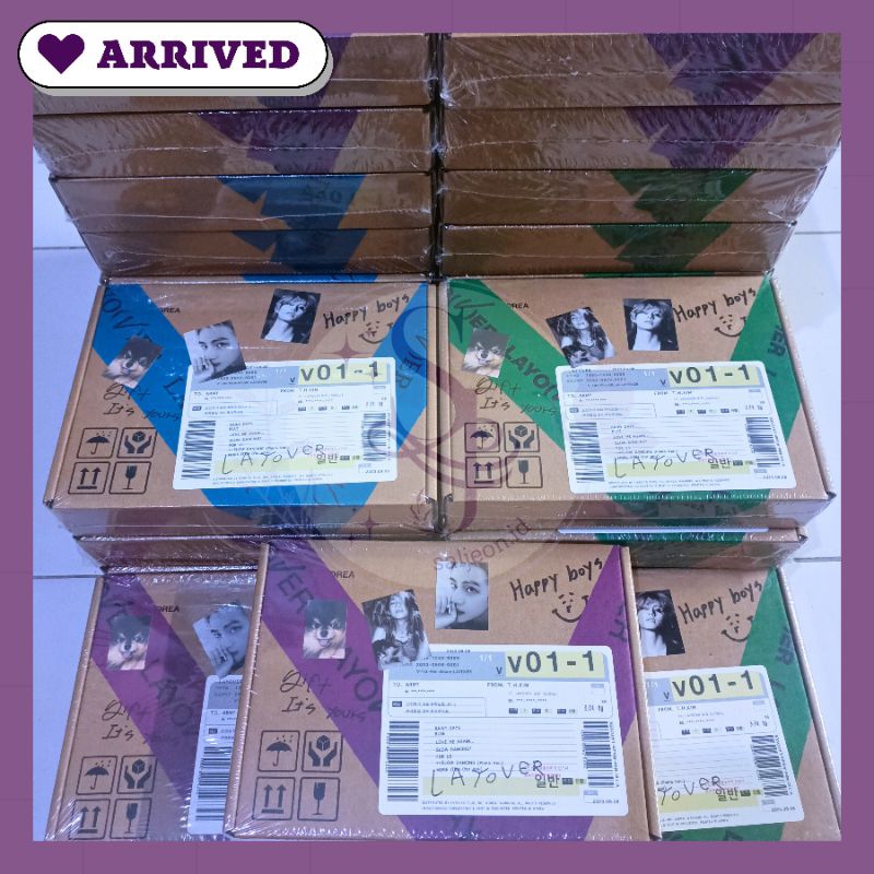 Layover Album BTS V Taehyung Solo Album