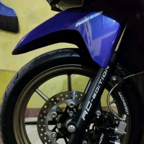 สติ๊กเกอร์ตัด RC EDITION สําหรับโช้คมอเตอร์ไซค์ด้านหน้าสุดเท่