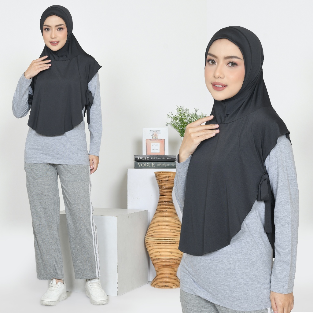 SPORT HIJAB/SPORTS HIJAB/SPORT BERGO JERSEY SPORTS HIJAB COVERS CHEST RISSKA