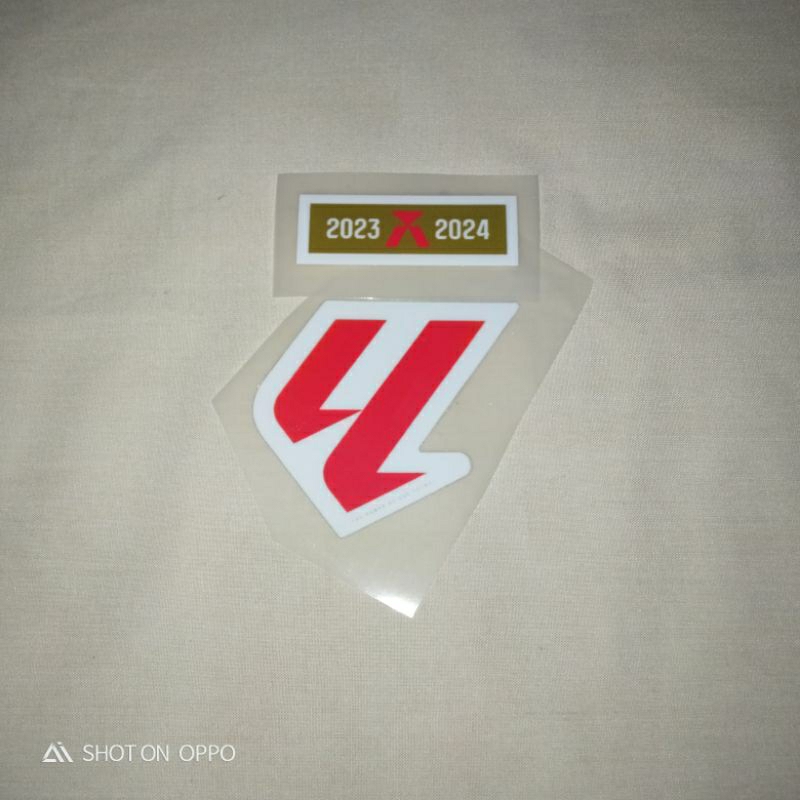 Patch Laliga พิมพ์ DTF ใหม่