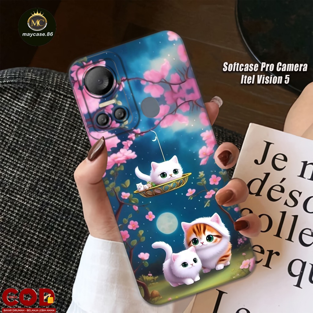 เคส HP Itel Vision 5 - เคสแฟชั่น Itel Vision 5 - เคส Softcase Itel Vision 5 - ตัวป้องกันโทรศัพท์ - เ