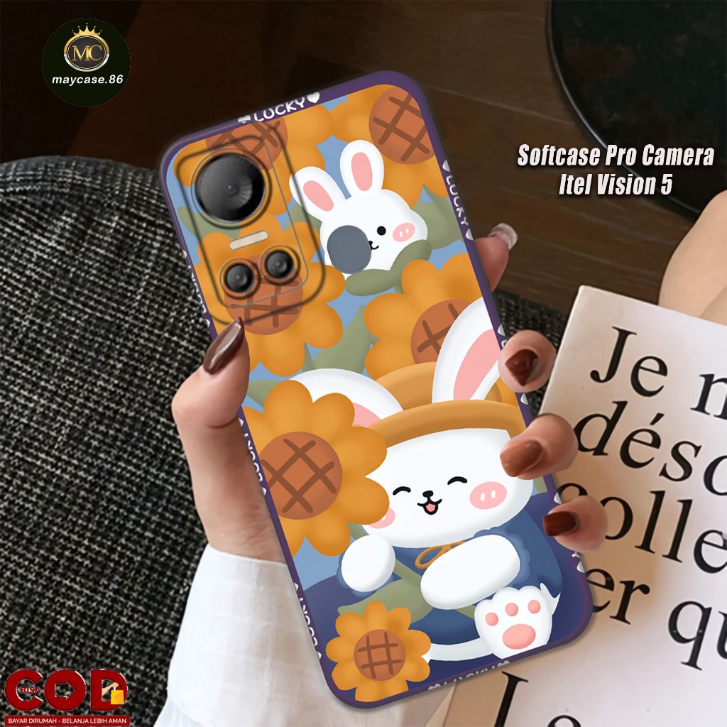 เคส HP Itel Vision 5 - เคสแฟชั่น Itel Vision 5 - เคส Softcase Itel Vision 5 - ตัวป้องกันโทรศัพท์ - เ