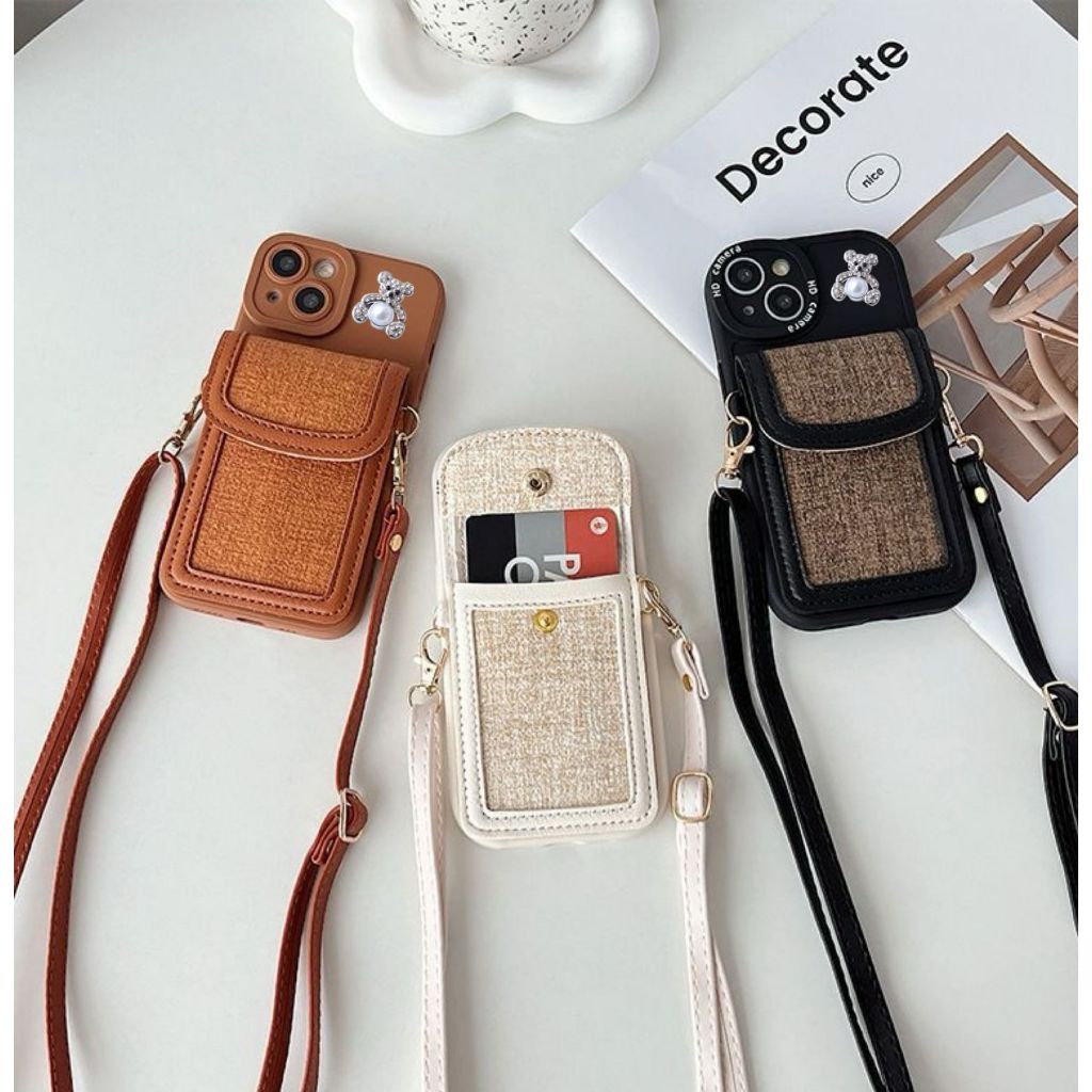 Mini Bag Case FJ22 EQ29 สําหรับ Xiaomi Redmi A1 A1 + A2 A3 A7 4A 4 4X 5 5A 5 + 6 6A 7 7A 8 9 Prime 9