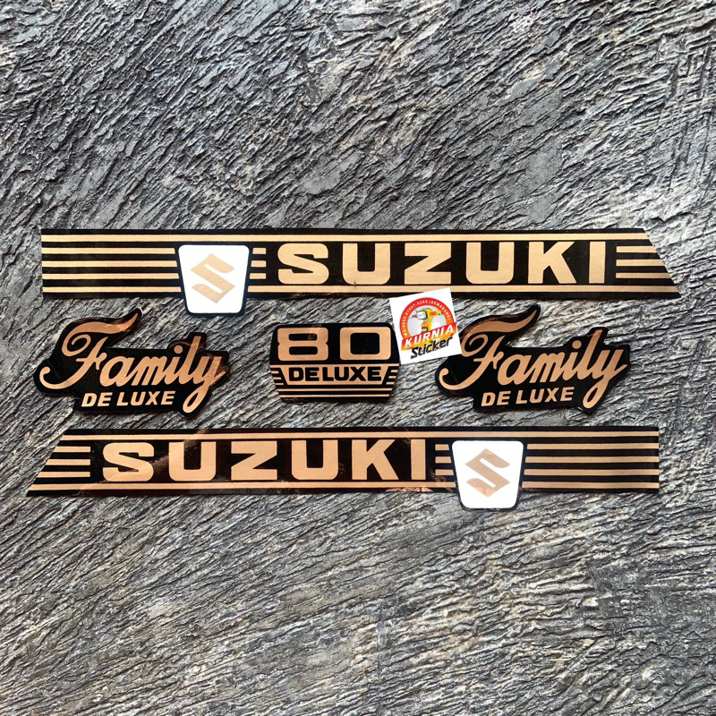 Suzuki FR80 Fr 80 Old School Suzuki Rc Family Deluxe Sticker Striping