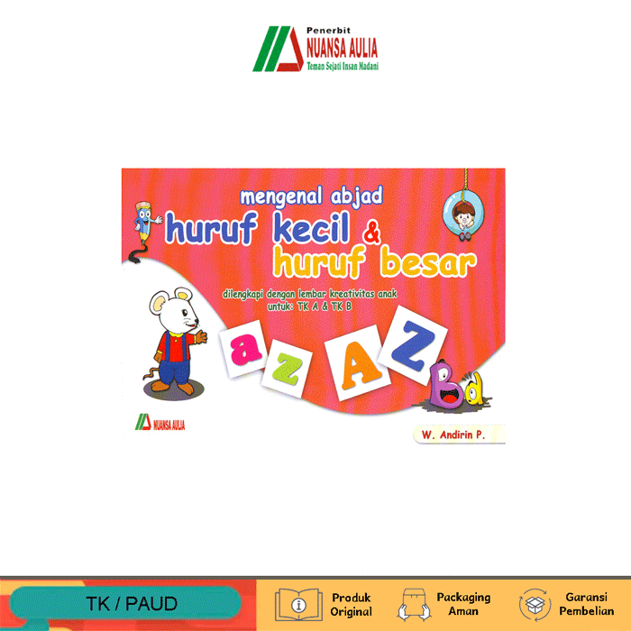 รับรู้ตัวอักษร Lowercase Letters & Upper Letters TK.A