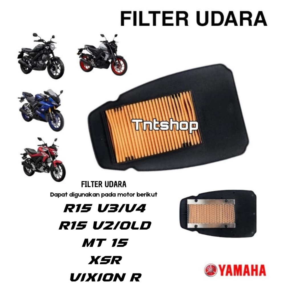 กรองอากาศ r15 V3 v2 xsr MT 15 Vixion R กรองอากาศ r15