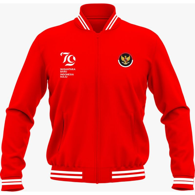 VARSITY JACKET AUGUST 17, 2024 - HUTRI JACKET 79 YEARS - INDONESIAN NATIONAL TEAM JACKET พิเศษสําหรั