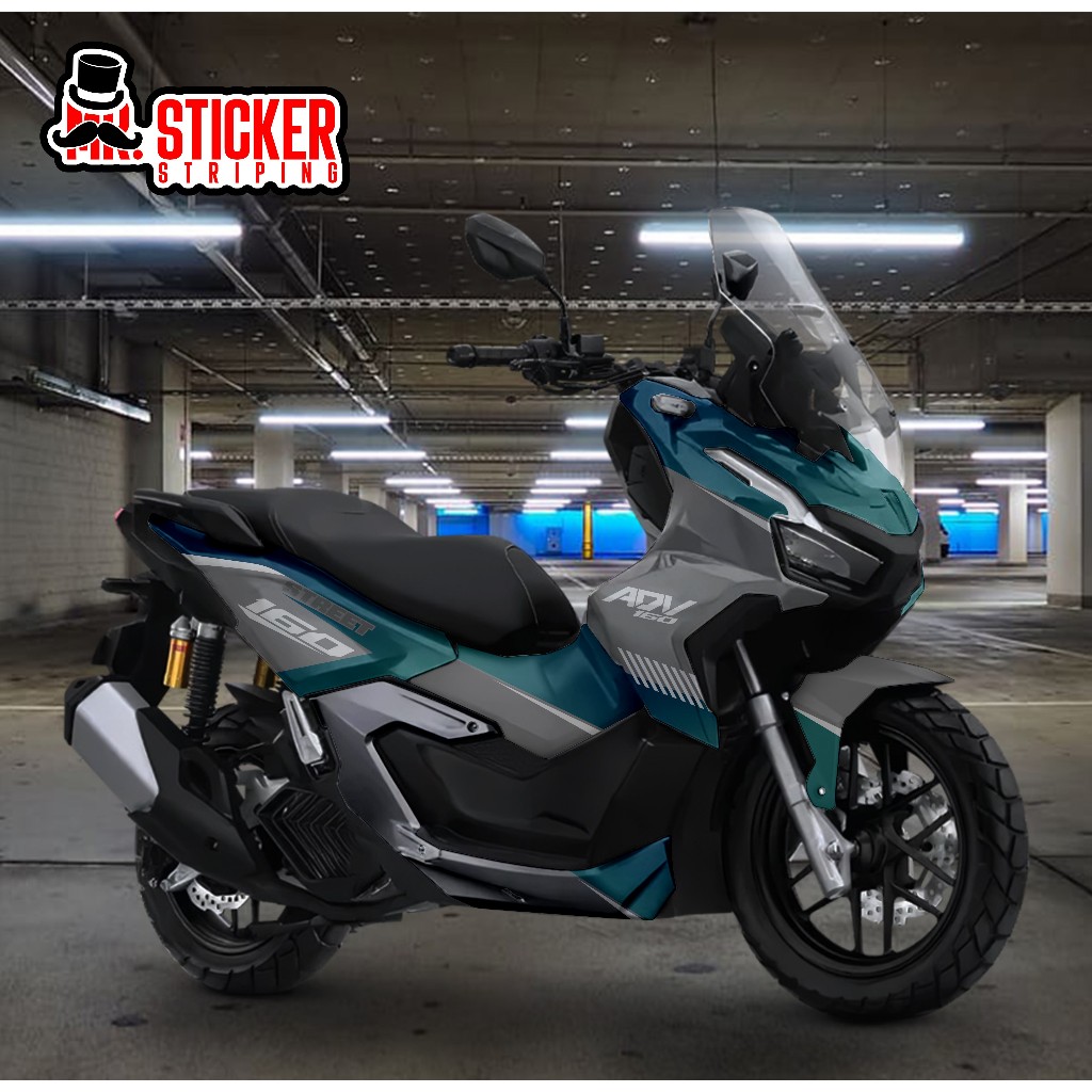 รูปลอก Honda ADV 160 ADV 150 สติ๊กเกอร์แบบกําหนดเองแบบเต็มตัว ออกแบบฟรี motif Super Light (DC ADV 31