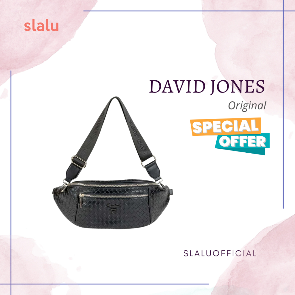 David Jones Webber Branded กระเป๋าคาดเอว Unisex