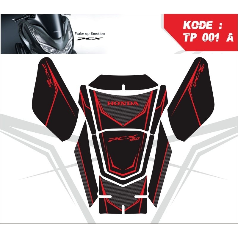 PCX 160 TANKPAD STICKERS FULLSET TOP PCX 2021 ถึง 2024