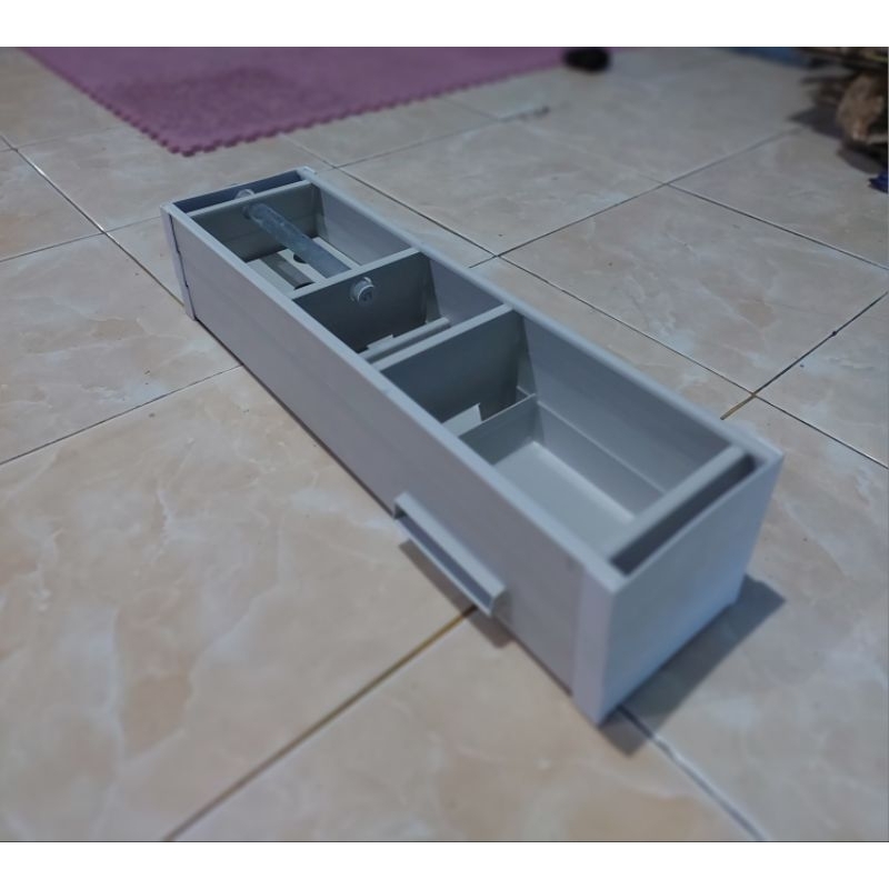 รางน้ําตู้ปลา บ่อปลาแบบกรองและน้ําตก 30ซม - 50ซม