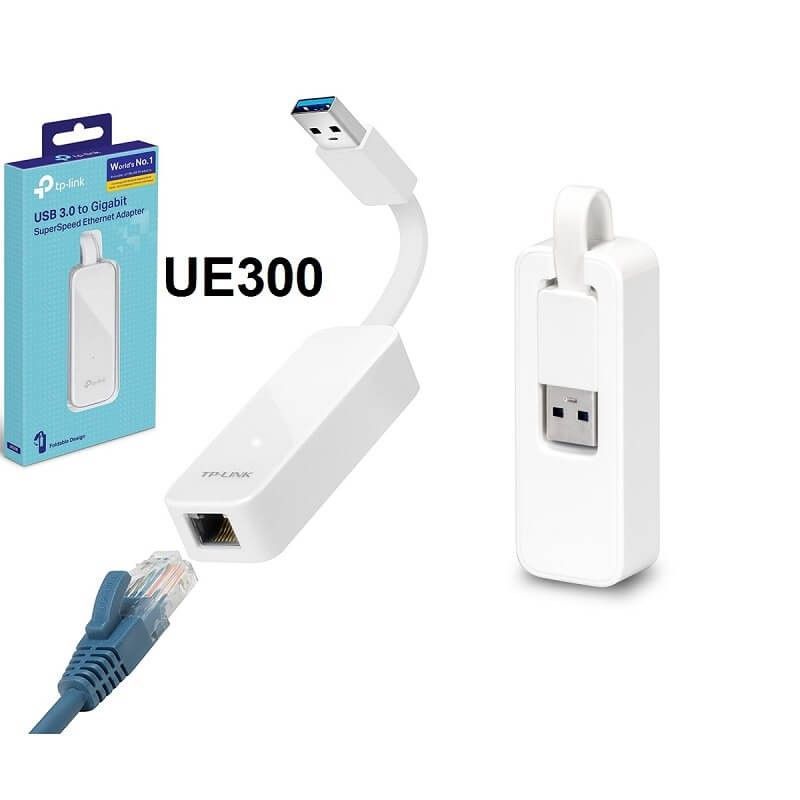 TP-LINK UE300 USB เป็น RJ45 Gigabit Ethernet Adaptor Tplink UE300