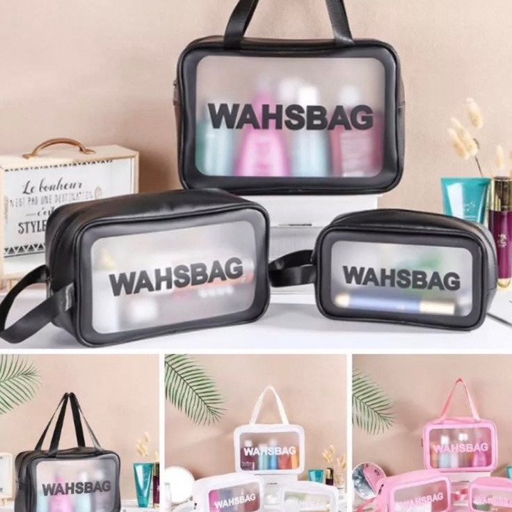 KP8 TRANSPARENT WASH BAG