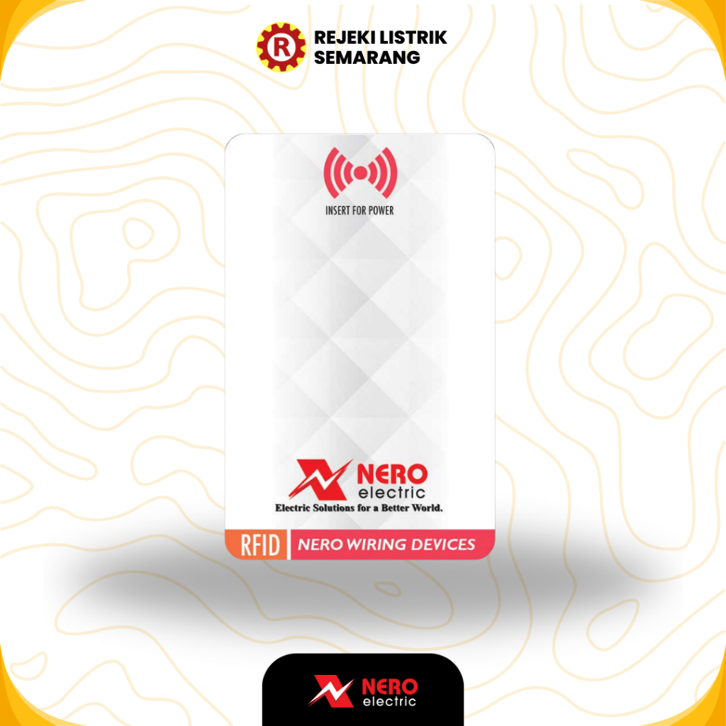 การ์ด NERO BRAND HOTEL การ์ด RFID พร้อมโลโก้ NERO, 13.56 Mhz FREQUENCY