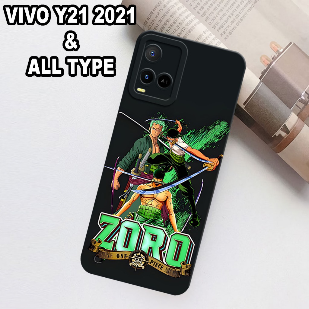 AC8/Softcase Procamera Vivo Y21 One Piece Anime Motif Tpu วัสดุยางซิลิโคน