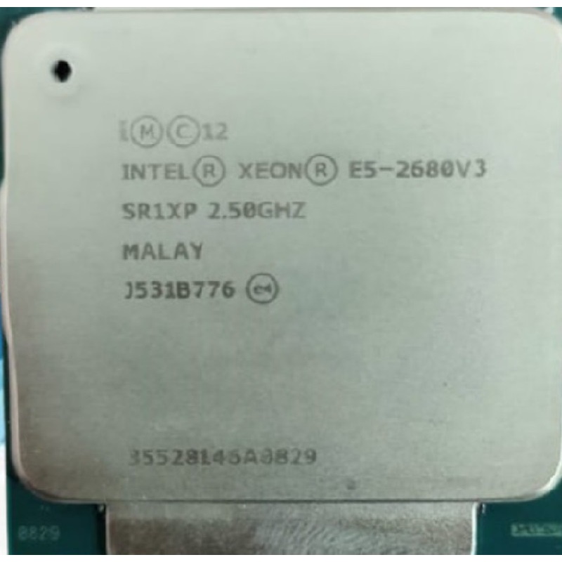 Intel Xeon E5-2680 v3 3.30GHz LGA 2011-3 CPU วินาที 12C24T