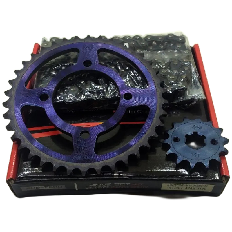 [14T/38T] GEAR / GIR SET PACKAGE SEPUH JUPITER MX NEW 135 / OLD / Z BURHAN - RX KING - VEGA R NEW - 