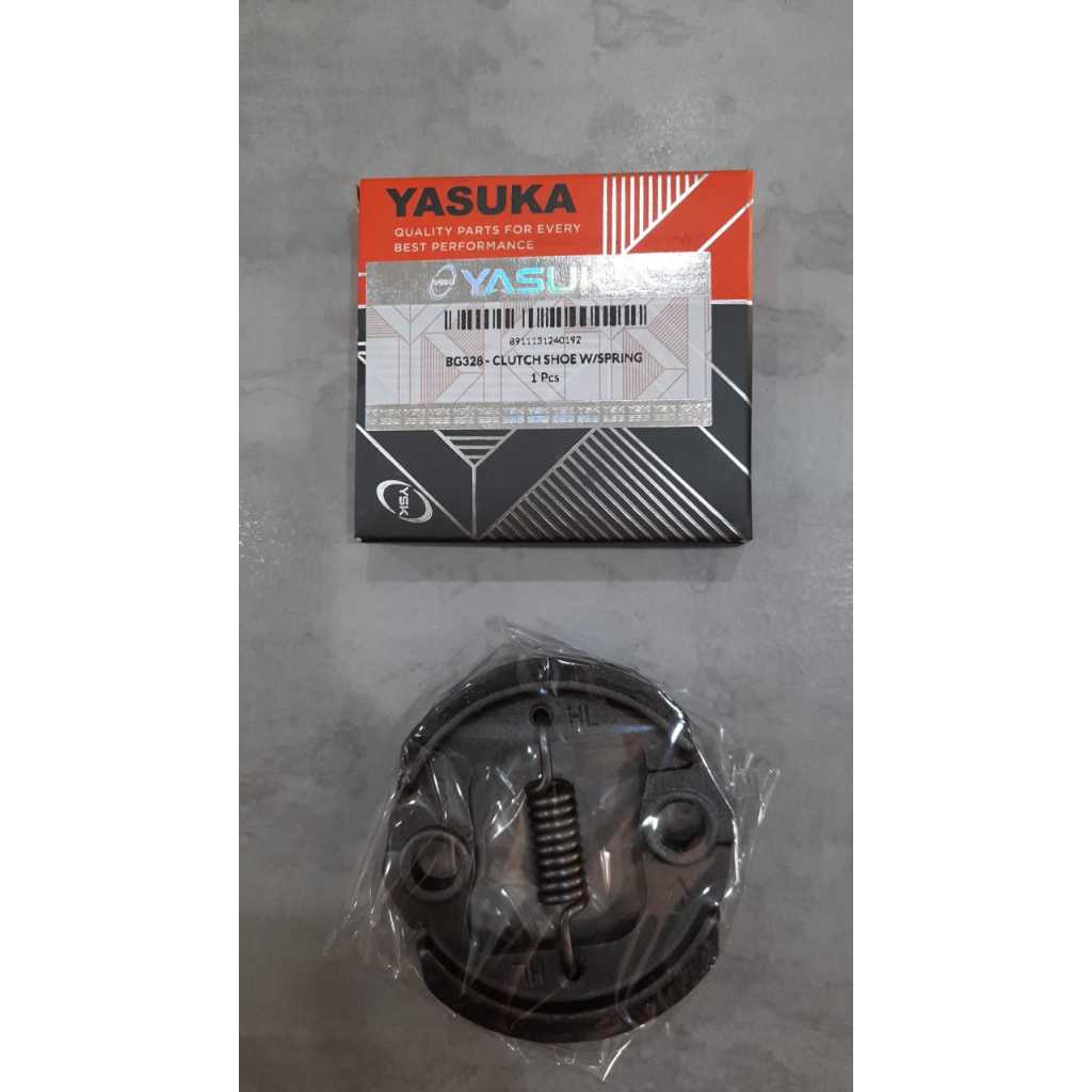 รองเท้าคลัชพร้อม SPRING BG328 | รองเท้าคลัทช์ ASSY BG328 | BG328 GRASS ผ้าเบรกเครื่องตัด