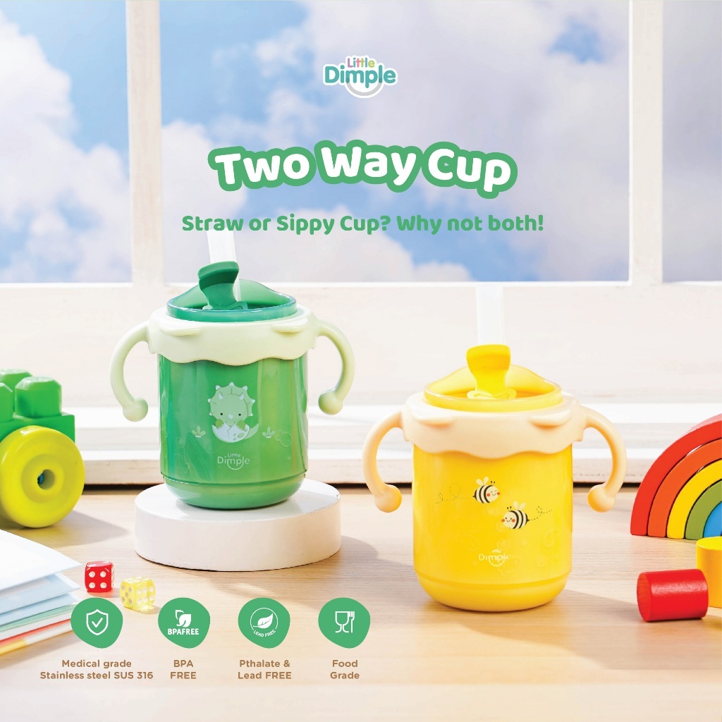 Little Dimple 2-Way Cup - แก้วน้ําเด็ก