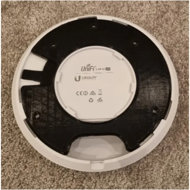 ขายึดพิมพ์ 3D สําหรับ Unifi AP AC Pro Celling / Wall / Ceiling Mount
