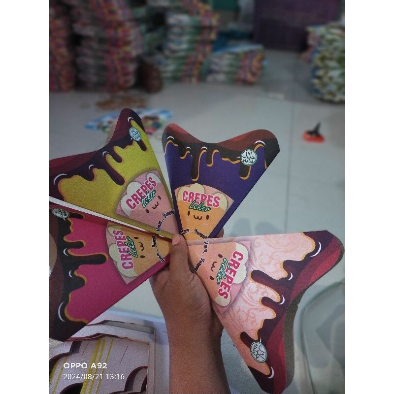 แผ่น 100 แผ่นของ CREPES / LEKER PACKAGING