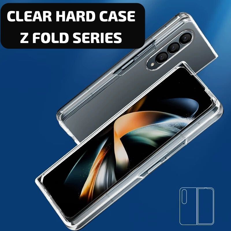 ปลอก Samsung Z Fold 5 5G Fold5 Samsung Z Fold5 Hardcase เคสอะคริลิค Clear Clear