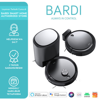 BARDI Vacuum Robot Brush & Mop with Station (X-STM) and without Station (X-GM) Sapu Pel