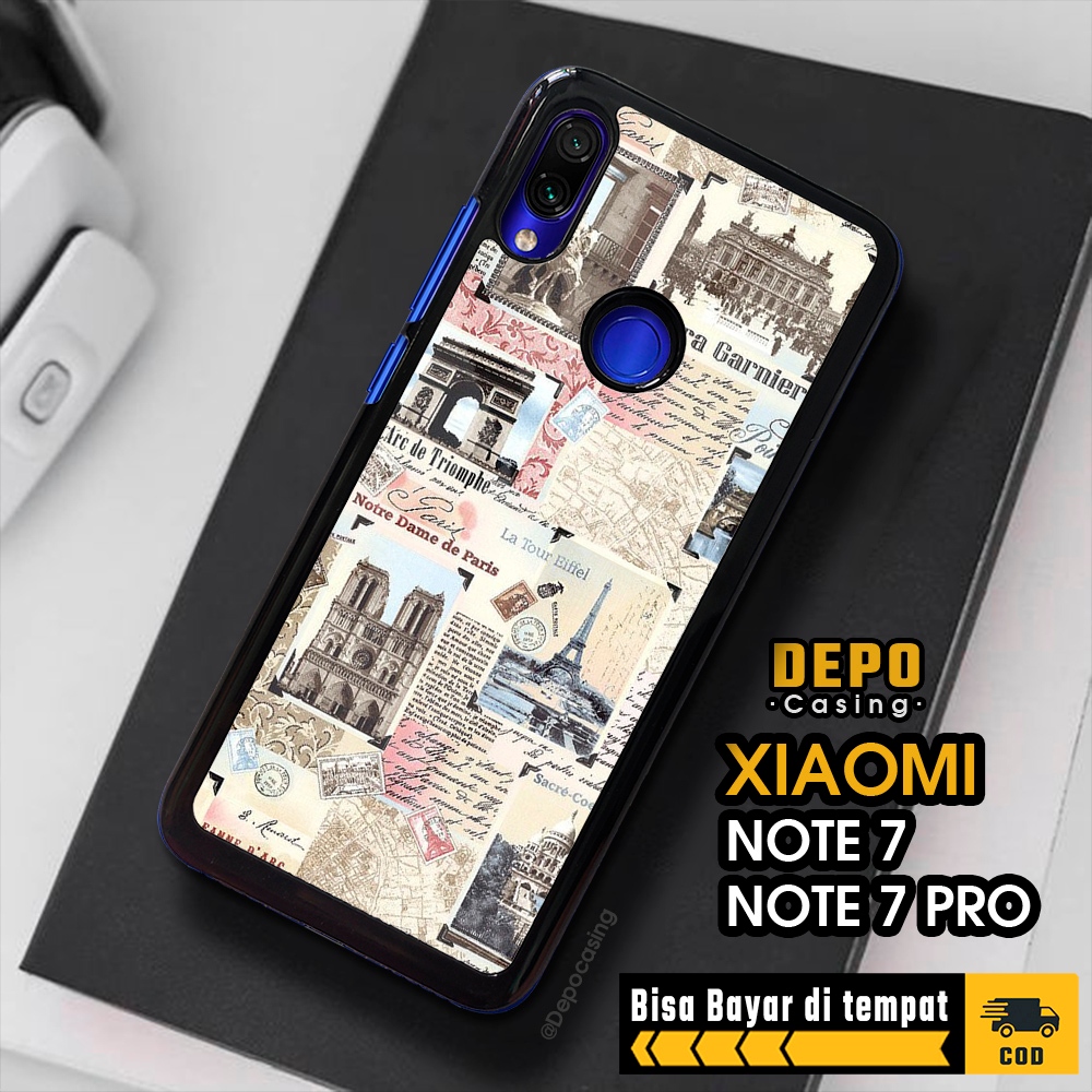 เคส Redmi Note 7 Note 7 Pro Case Xiaomi Redmi Note 7 Note 7 Pro Casing Depo Casing [TRVL] Case Gloss