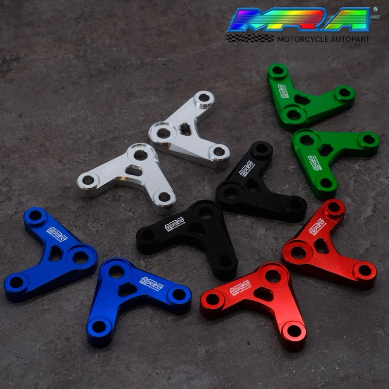 Mesin Kawasaki NINJA 2 STROKE 150 R & SS FULL CNC PREMIUM ENGINE BRACKET BOTTOM SET
