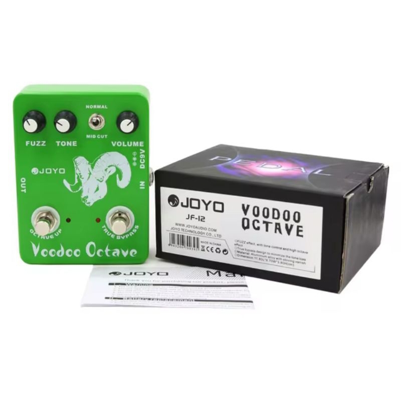 JOYO JF12 VOODO OCTAVE GUITAR EFFECT PEDAL