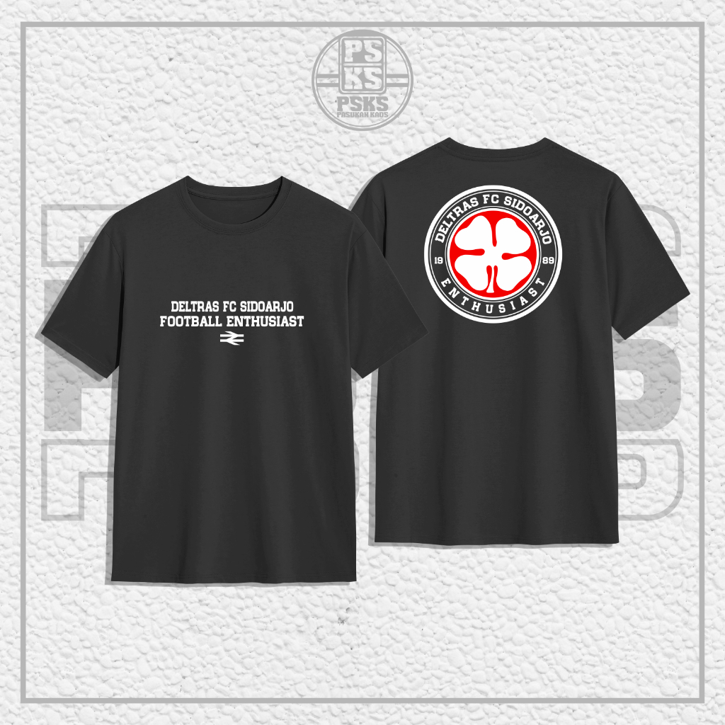 DELTRAS FC SIDOARJO 1989 Supporter T-Shirt "FOOTBALL ENTHUST"