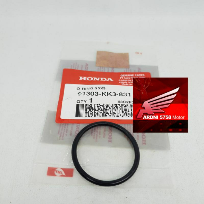 O-RING 35X3 ซีลยาง ORING CAP HOLE วาล์วหมวก 35 X 3 TIGER MEGAPRO GL PRO MAX 91303KK3831 ต้นฉบับ HOND