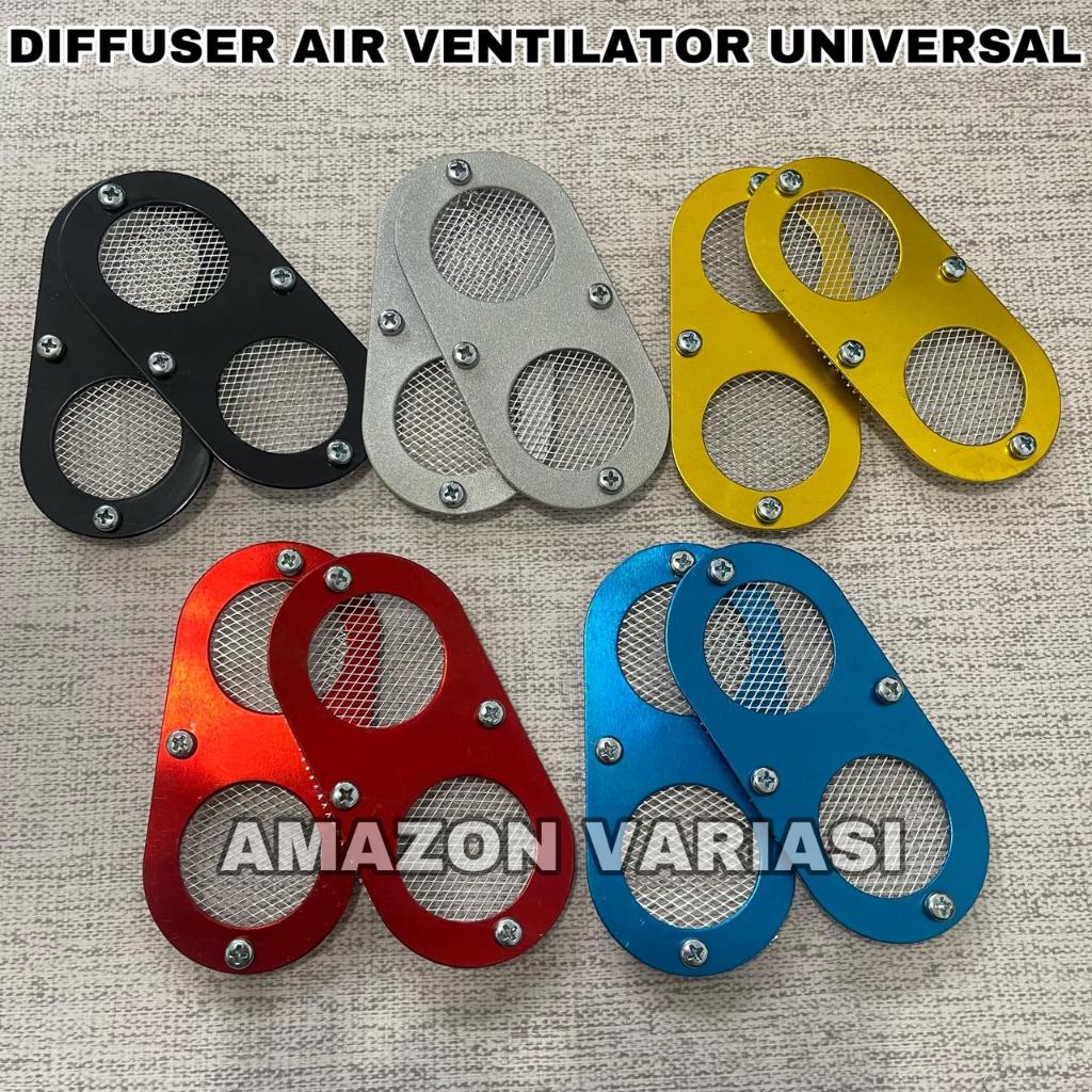 AIR VENTILATOR DIFFUSER สําหรับรถจักรยานยนต์ทั้งหมด YAMAHA NMAX XMAX AEROX LEXI HONDA PCX VARIO UNIVERSAL