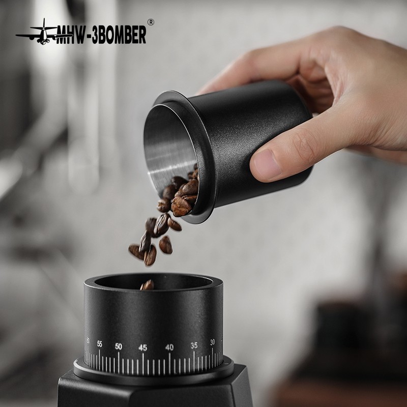 MHW-3BOMBER - Coffee Dosing Cup 58mm Universal 150ml สแตนเลส 304